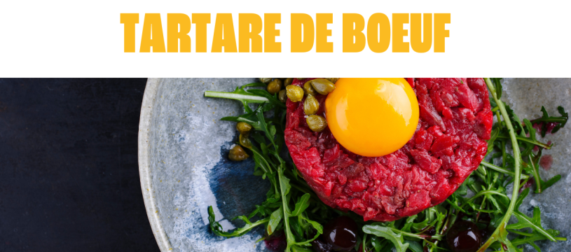 Tartare de boeuf